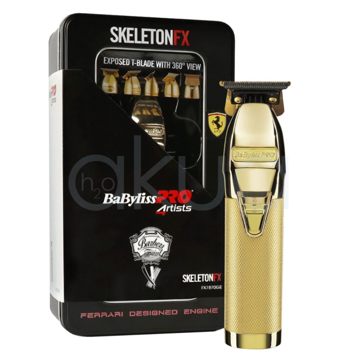 Maquina Skeleton Gold FX7870GE Ferrari BaByliss pro