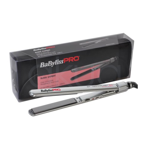 Plancha Sleek Expert Plata Babyliss Pro