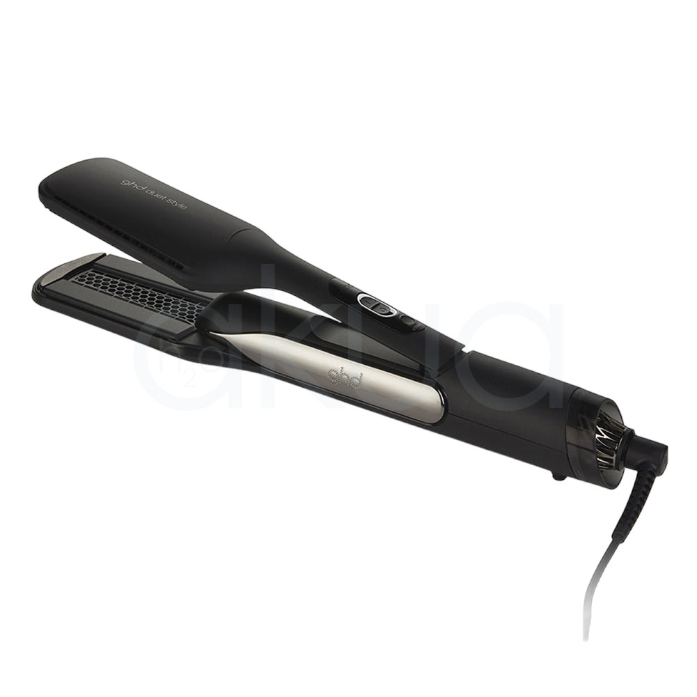 Plancha de pelo aire caliente 2 en 1 Duet negra ghd