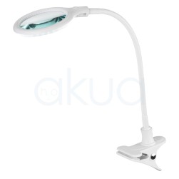 Lupa 5 Aumentos Led con Pinza
