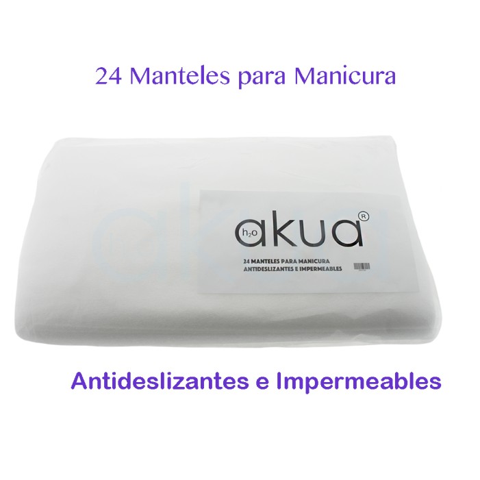 Manteles para manicura 24 unid. H2oAkua