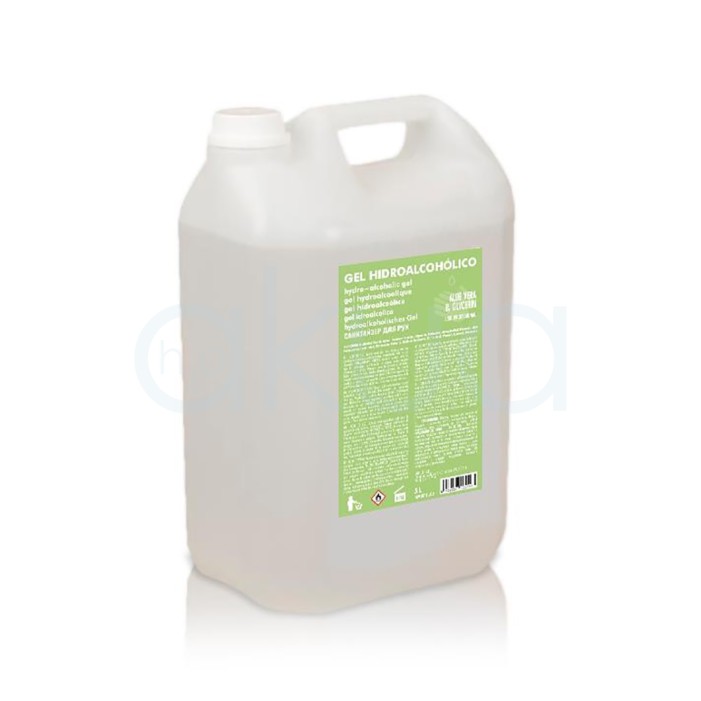 Gel Hidroalcohol desinfectante de manos garrafa 5l outlet