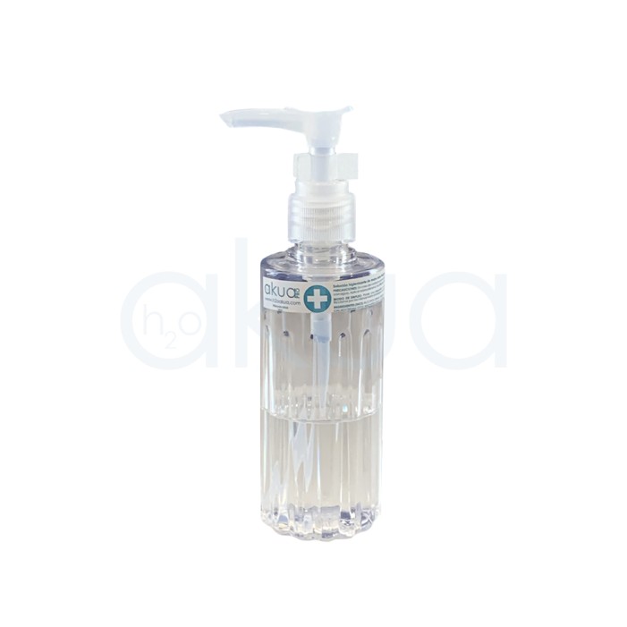 Solucion Hidroalcohol desinfectante de manos 100ml H2oAkua Outlet