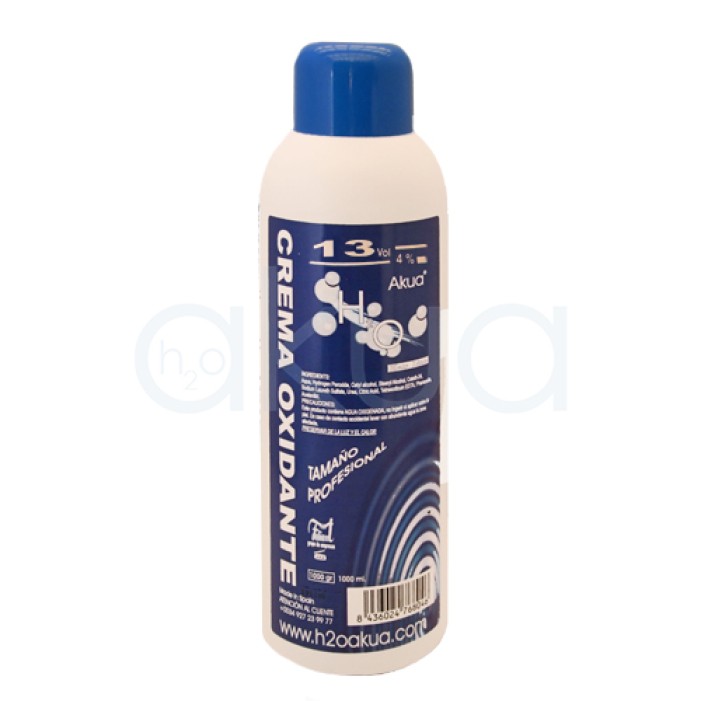 Emulsion H2oAkua intensiva 13vol 1000 cl crema