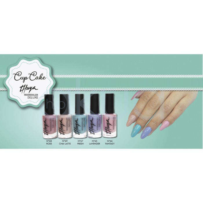 Kit Esmaltes Deluxe CupCake Thuya