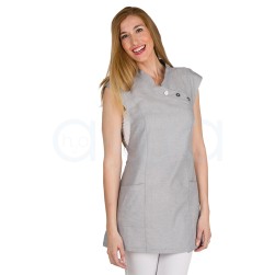 Estola cuello Mao Gris Lacla