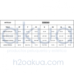 Chaleco Peluqueria / Estetica pinta labios