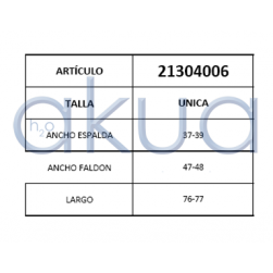 Peto Sarga Oriental Blanco H2oAkua 