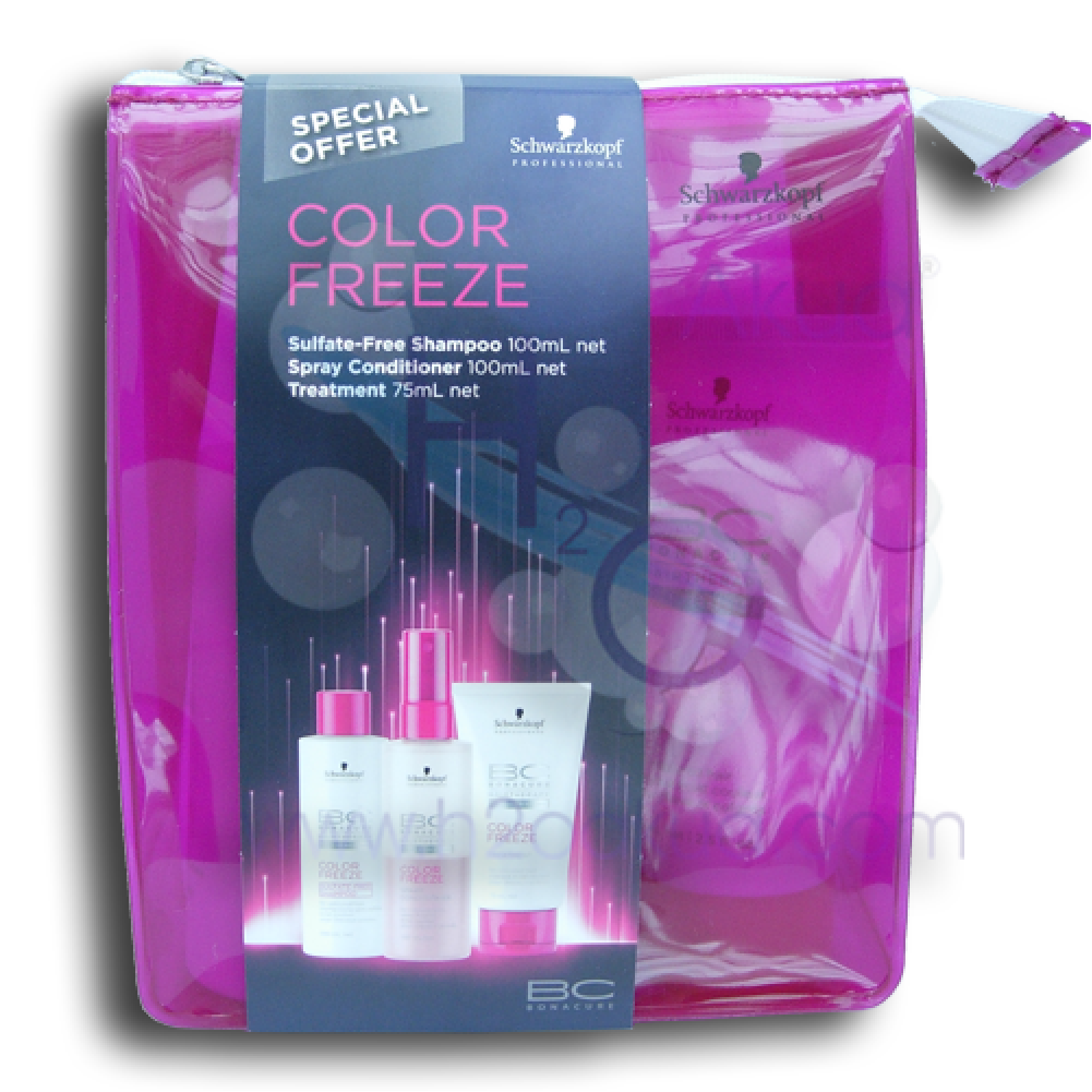 Lote Bonacure Color Freeze Mini travel pack