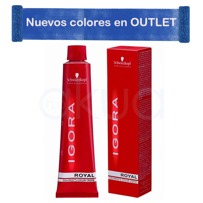 Tinte Igora Royal 60 ml OUTLET