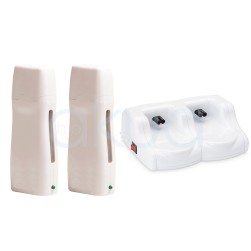 Base Cera de 2  calentador + 2 fundidor H2oAkua 
