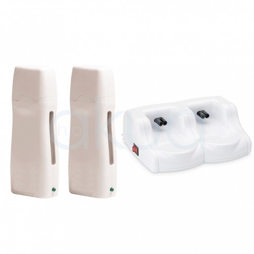 Base Cera de 2  calentador + 2 fundidor H2oAkua 