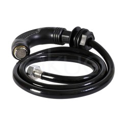 Ducha con flexo Negro para Lavacabezas H2oAkua