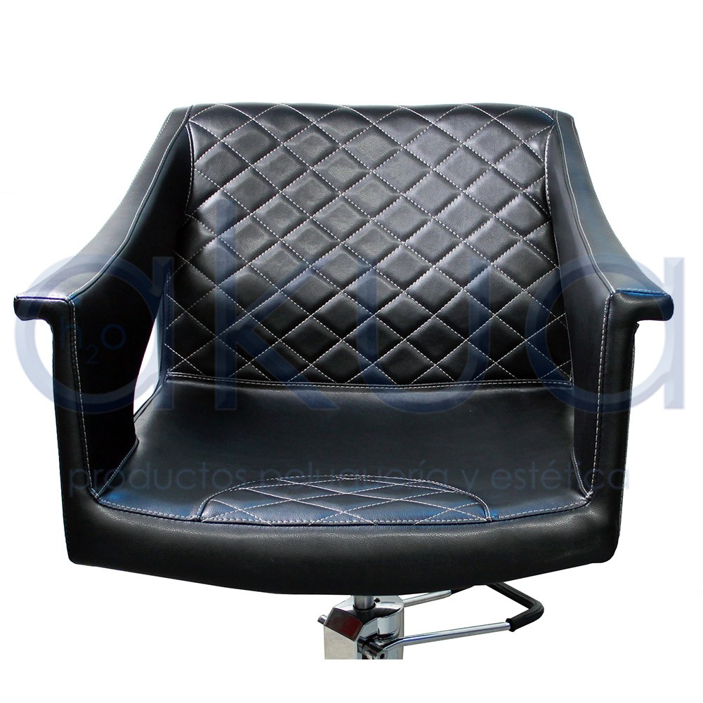 Sillon tocador hidraulico negro Concorde Outlet