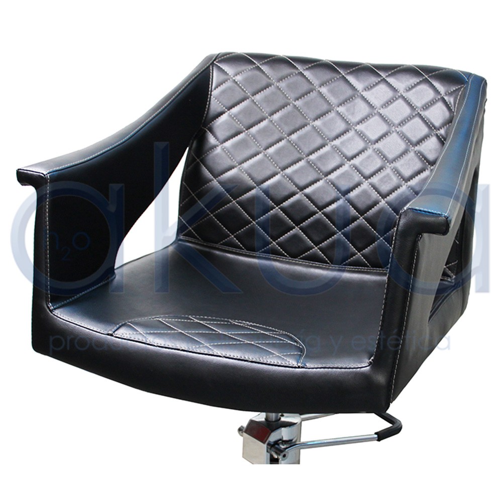 Sillon tocador hidraulico negro Concorde Outlet